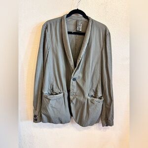 Transit Men’s 100% Cotton Green Jacket Size Medium